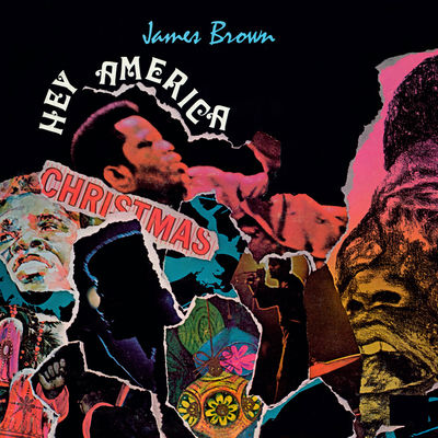 The cover of Hey America by James Brown