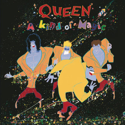The cover of A Kind of Magic by Queen