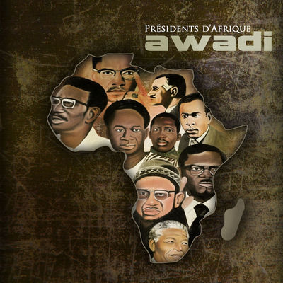 The cover of Présidents d'Afrique by Didier Awadi