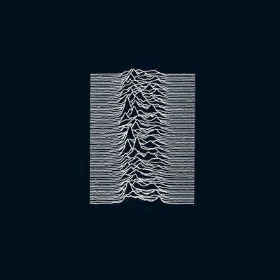 The cover of Unknown Pleasures by Joy Division