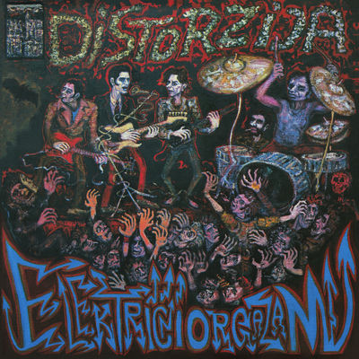 The cover of Distorzija by Električni Orgazam