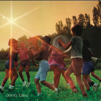 The cover of Anima latina by Lucio Battisti