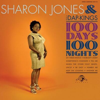 The cover of 100 Days, 100 Nights by Sharon Jones & The Dap-Kings