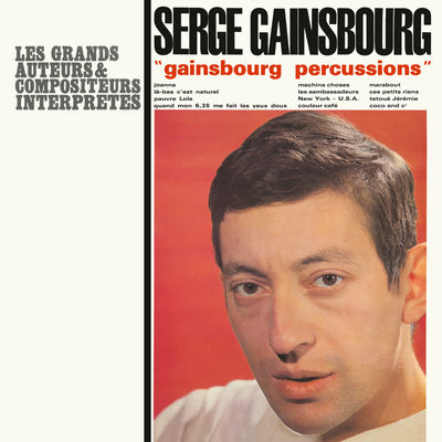 The cover of Gainsbourg Percussions by Serge Gainsbourg