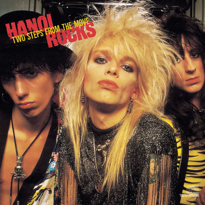 The cover of Two Steps from the Move by Hanoi Rocks