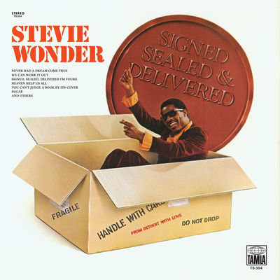 The cover of Signed, Sealed & Delivered by Stevie Wonder