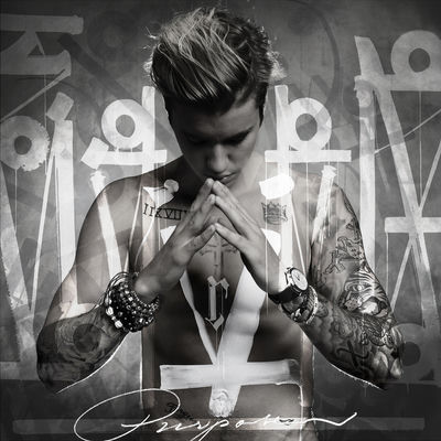 The cover of Purpose by Justin Bieber