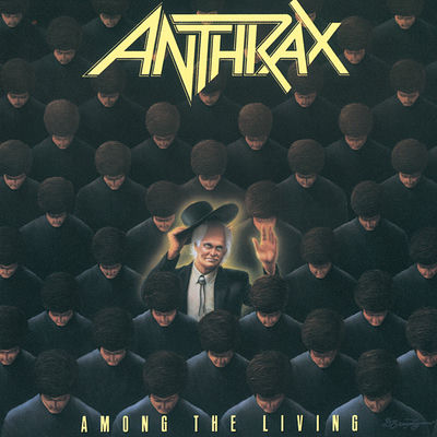 The cover of Among the Living by Anthrax