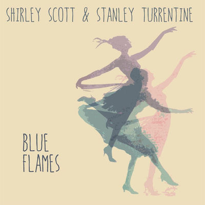 The cover of Blue Flames by Shirley Scott