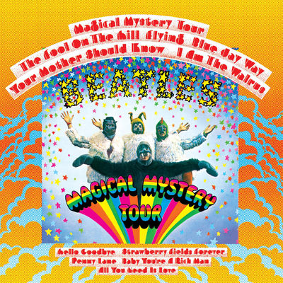 The cover of Magical Mystery Tour by The Beatles
