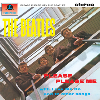 The cover of Please Please Me by The Beatles