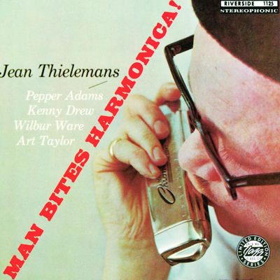 The cover of Man Bites Harmonica! by Toots Thielemans
