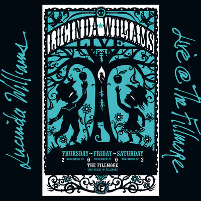 The cover of Live @ The Fillmore by Lucinda Williams