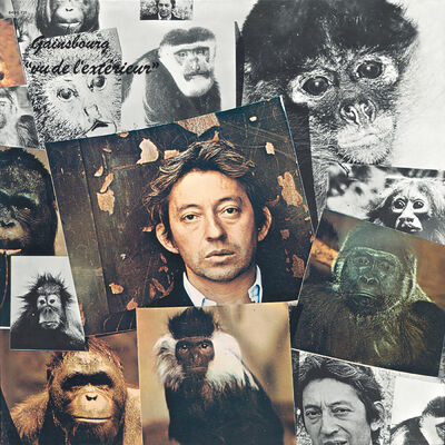 The cover of Vu de l'extérieur by Serge Gainsbourg