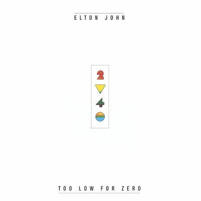 The cover of Too Low for Zero by Elton John