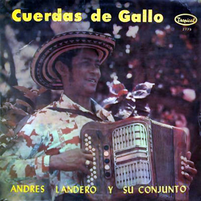 The cover of Cuerdas de gallo by Andrés Landero