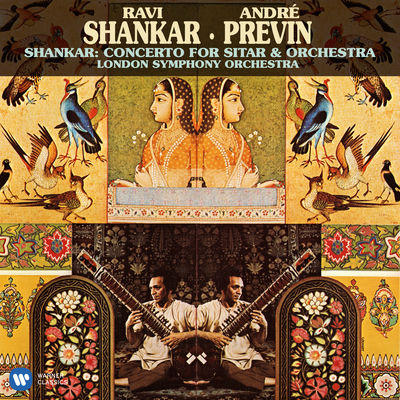 The cover of Concerto for Sitar and Orchestra by Ravi Shankar & André Previn
