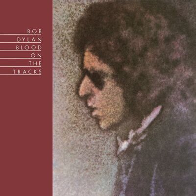 The cover of Blood on the Tracks by Bob Dylan
