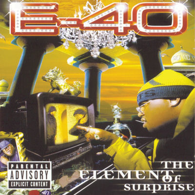The cover of The Element of Surprise by E-40