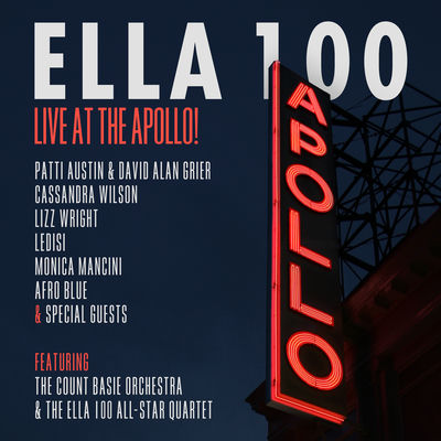 The cover of Ella 100: Live at the Apollo! by Various Artists