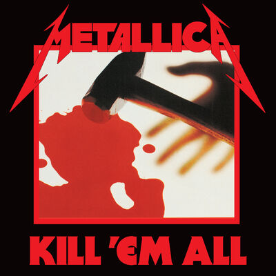 The cover of Kill 'Em All by Metallica