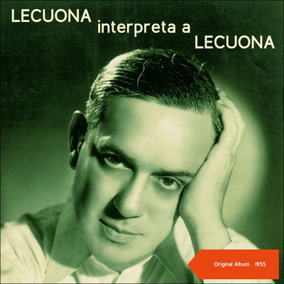 The cover of Lecuona interpreta a Lecuona by Ernesto Lecuona