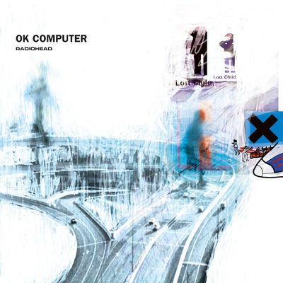 The cover of OK Computer by Radiohead