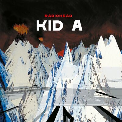 The cover of Kid A by Radiohead