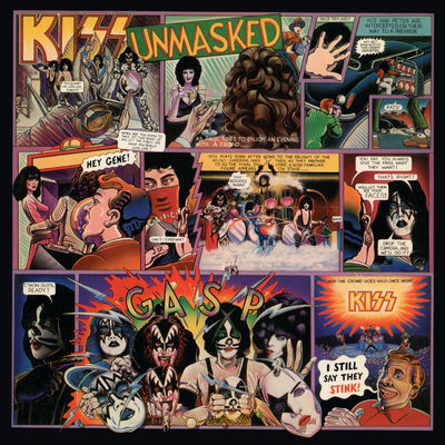 Cover von „Unmasked“ von Kiss