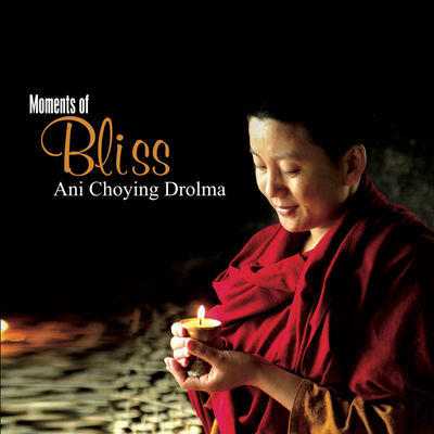 The cover of Moments of Bliss by Ani Choying Drolma