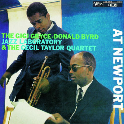 The cover of At Newport by The Gigi Gryce-Donald Byrd Jazz Laboratory