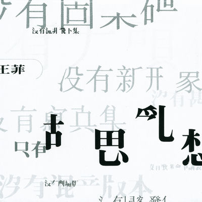 The cover of Hu Si Luan Xiang by Faye Wong