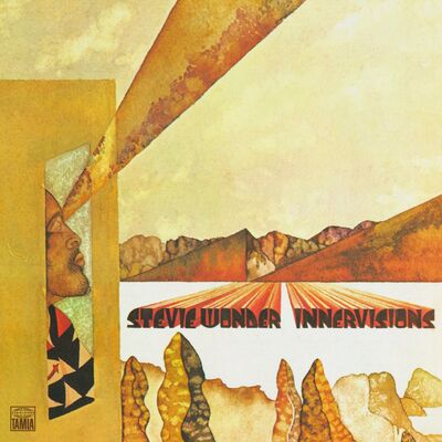 The cover of Innervisions by Stevie Wonder