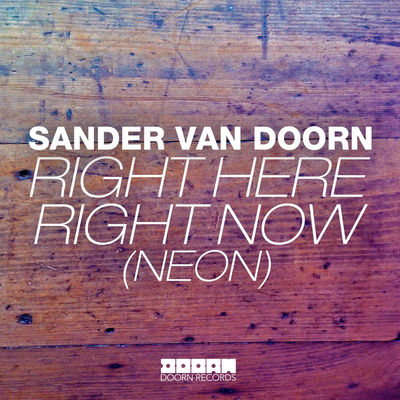 Cover von „Right Here Right Now (Neon)“ von Sander van Doorn