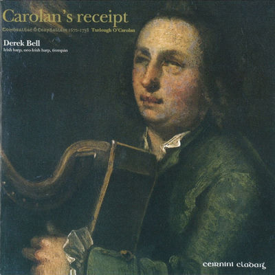 The cover of Carolan's Receipt by Derek Bell