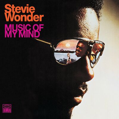 The cover of Music of My Mind by Stevie Wonder