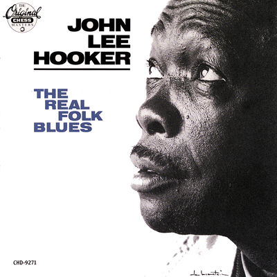 The cover of The Real Folk Blues by John Lee Hooker