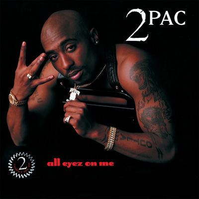 The cover of All Eyez on Me by 2Pac