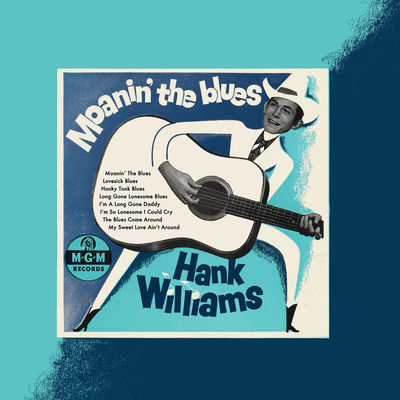 Cover von „Moanin' the Blues“ von Hank Williams