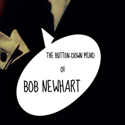 The cover of The Button-Down Mind of Bob Newhart by Bob Newhart