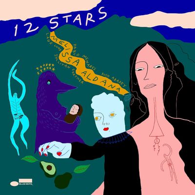 The cover of 12 Stars by Melissa Aldana