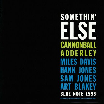 The cover of Somethin' Else by Cannonball Adderley