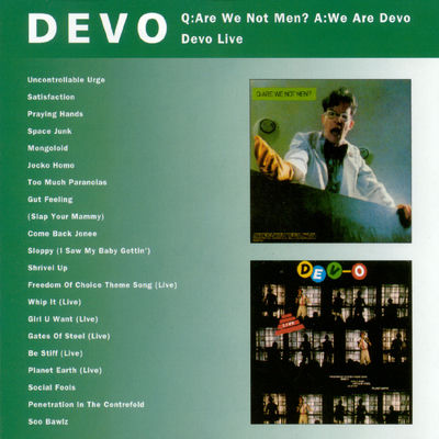Cover von „Q: Are We Not Men? A: We Are Devo!“ von Devo