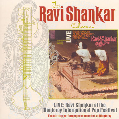 The cover of At the Monterey International Pop Festival by Ravi Shankar