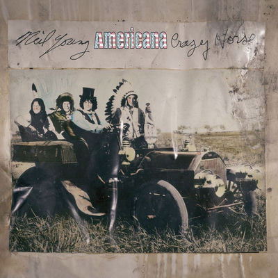 The cover of Americana by Neil Young