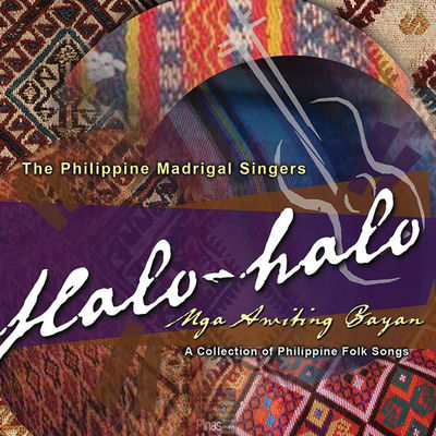 The cover of Halo-Halo: Mga Awiting Bayan by Philippine Madrigal Singers