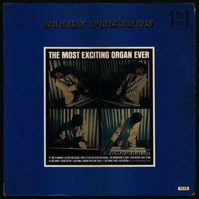 The cover of The Most Exciting Organ Ever by Billy Preston