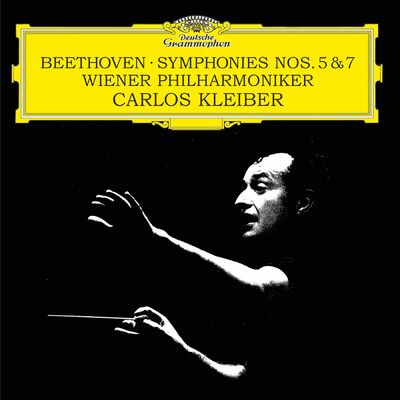The cover of Beethoven: Symphonies Nos. 5 & 7 by Wiener Philharmoniker & Carlos Kleiber