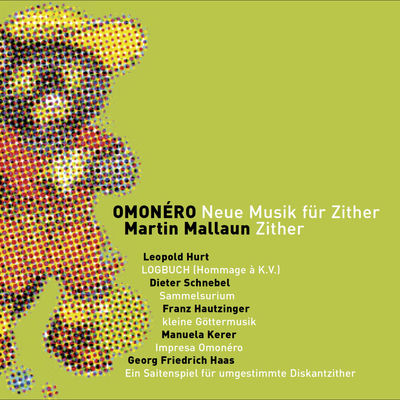 Cover von „Omonéro: Neue Musik für Zither“ von Martin Mallaun