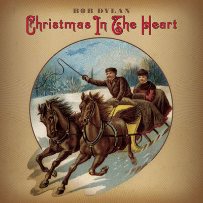 The cover of Christmas in the Heart by Bob Dylan